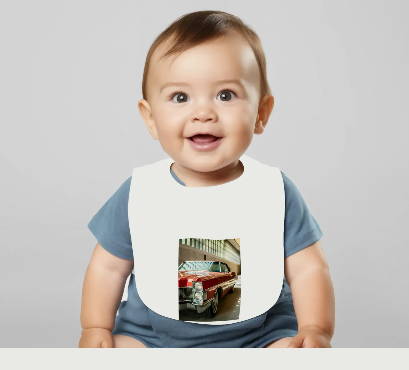 Klassieke auto's baby slabbetje van CAR EDITION