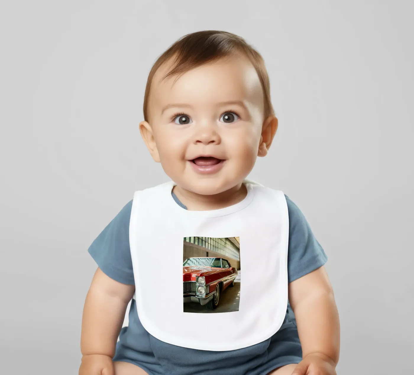 Klassieke auto's baby slabbetje van CAR EDITION