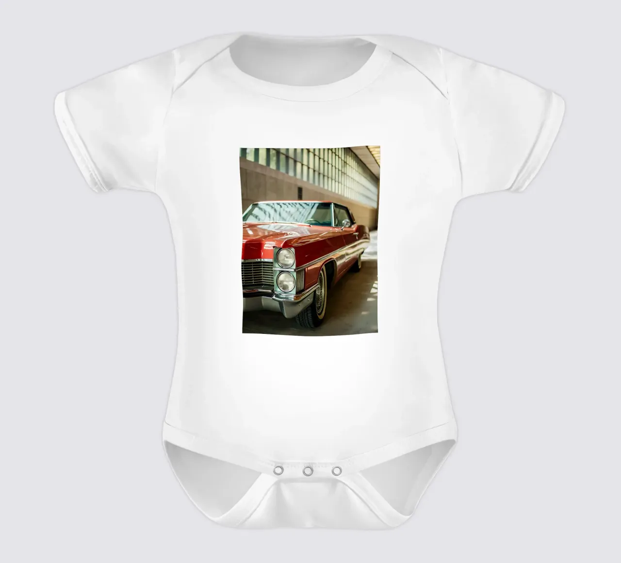 Auto d'epoca body neonato maniche corte da CAR EDITION