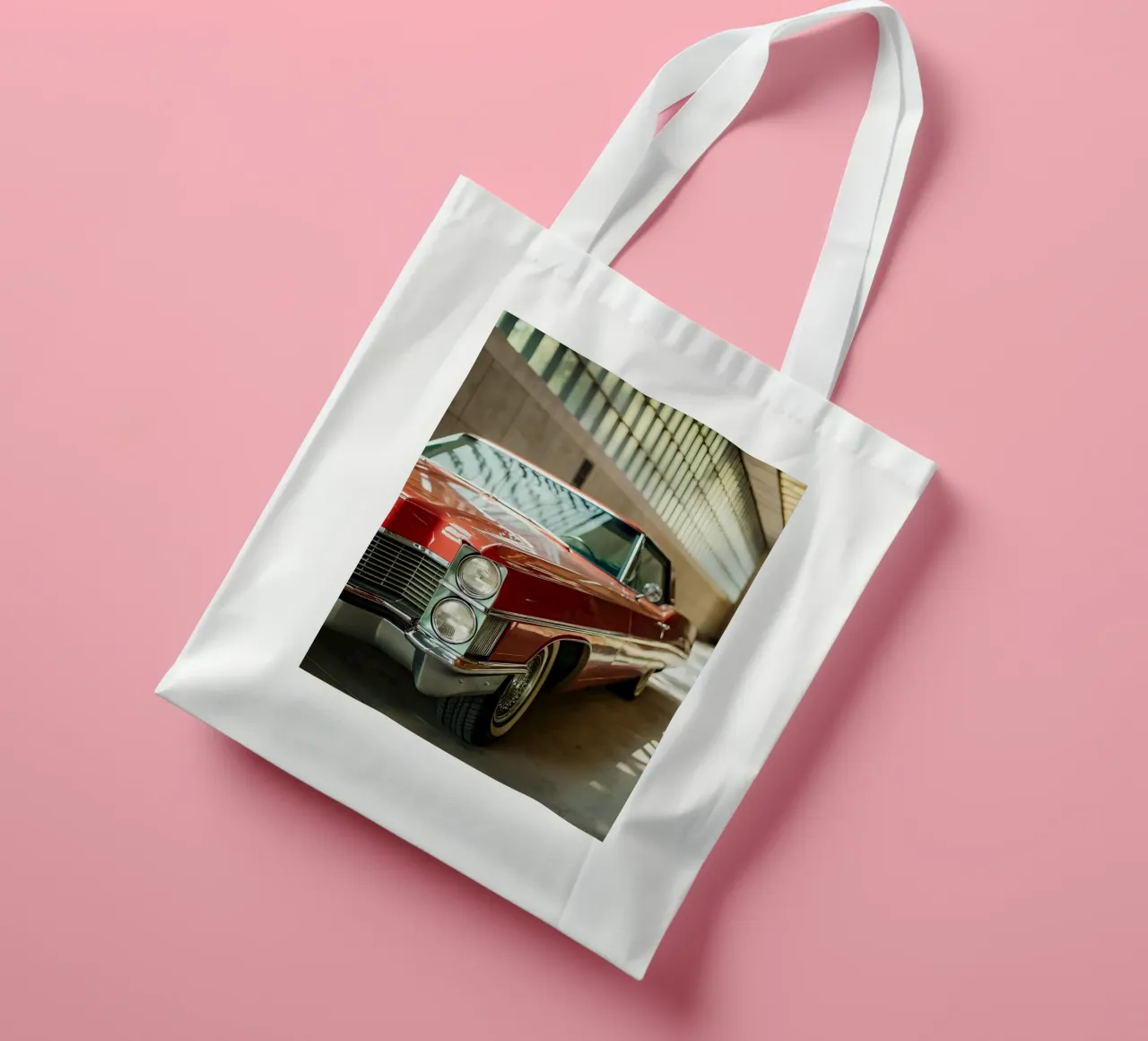 Auto d'epoca borsa in juta da CAR EDITION