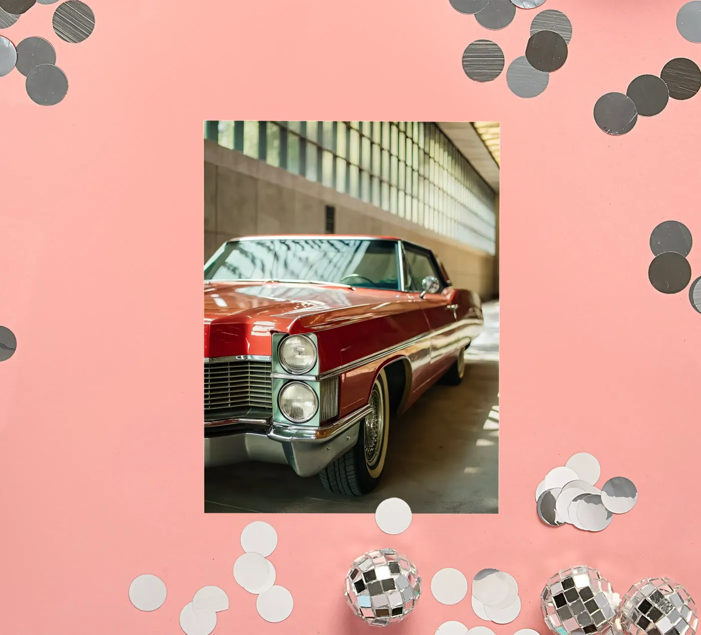 Auto d'epoca adesivo da CAR EDITION