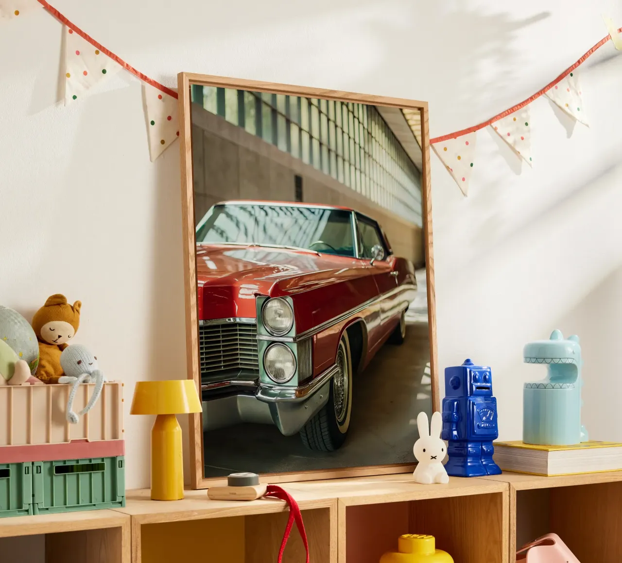 Klassieke auto's acryl van CAR EDITION