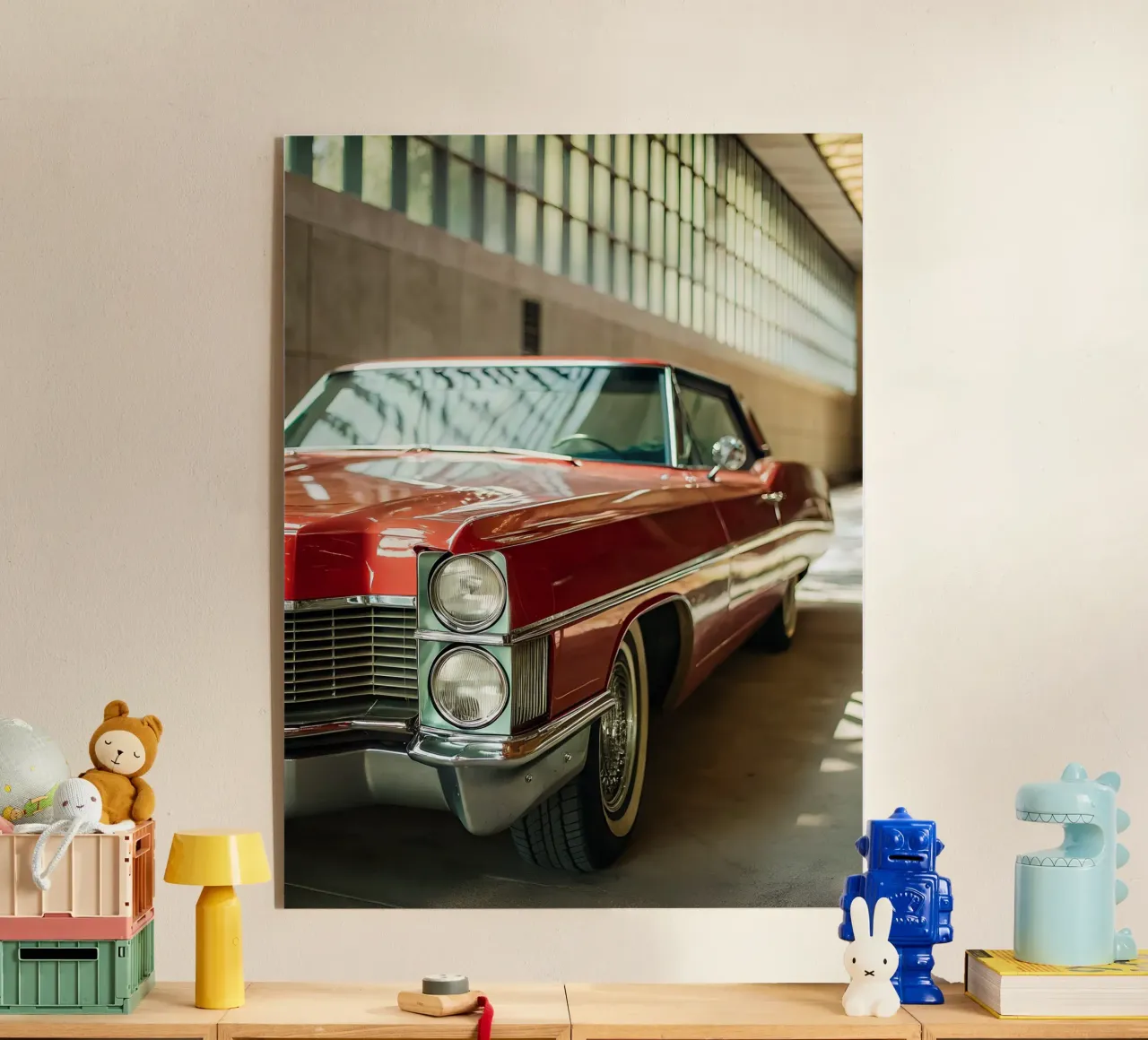 Klassieke auto's acryl van CAR EDITION