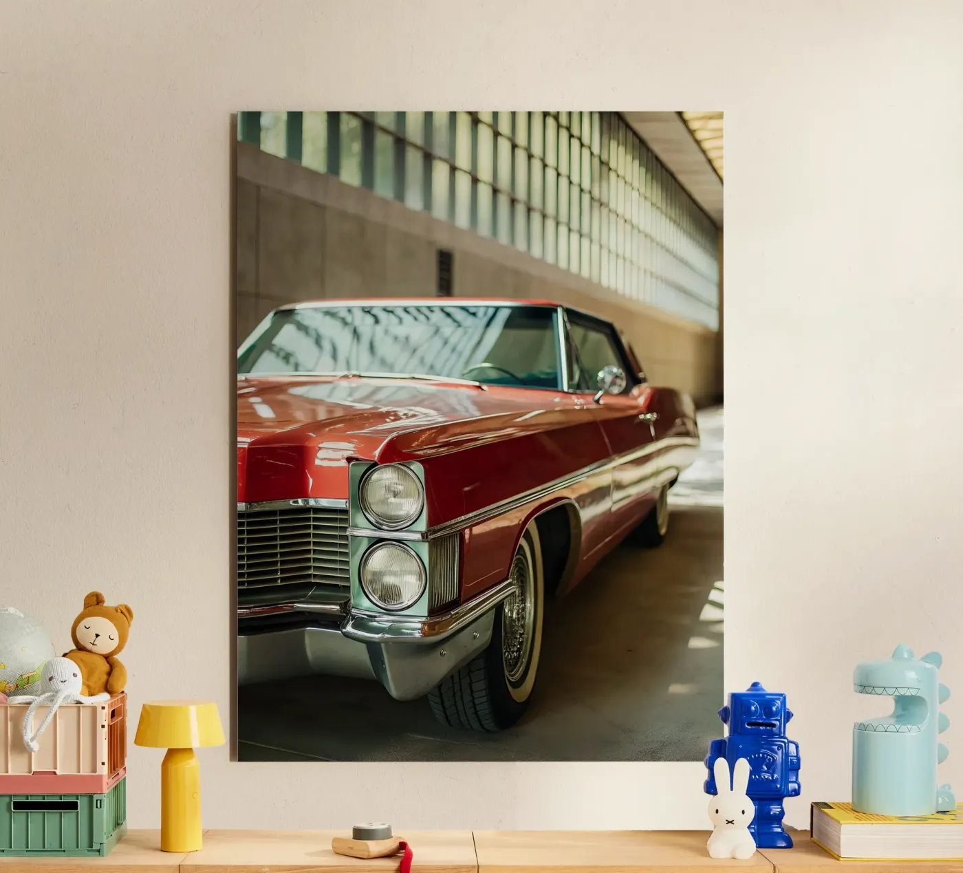 Auto d'epoca alluminio dibond da CAR EDITION