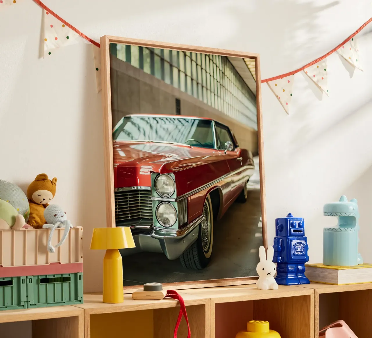 Auto d'epoca tela con Cornice a cassetta da CAR EDITION