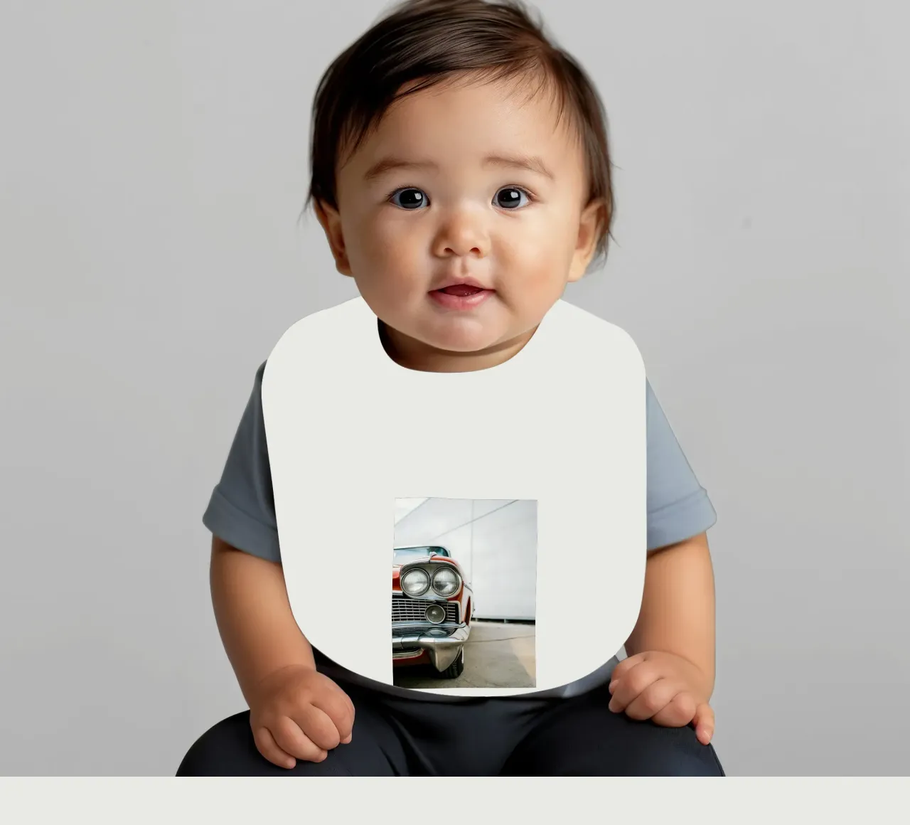 Klassieke auto's baby slabbetje van CAR EDITION