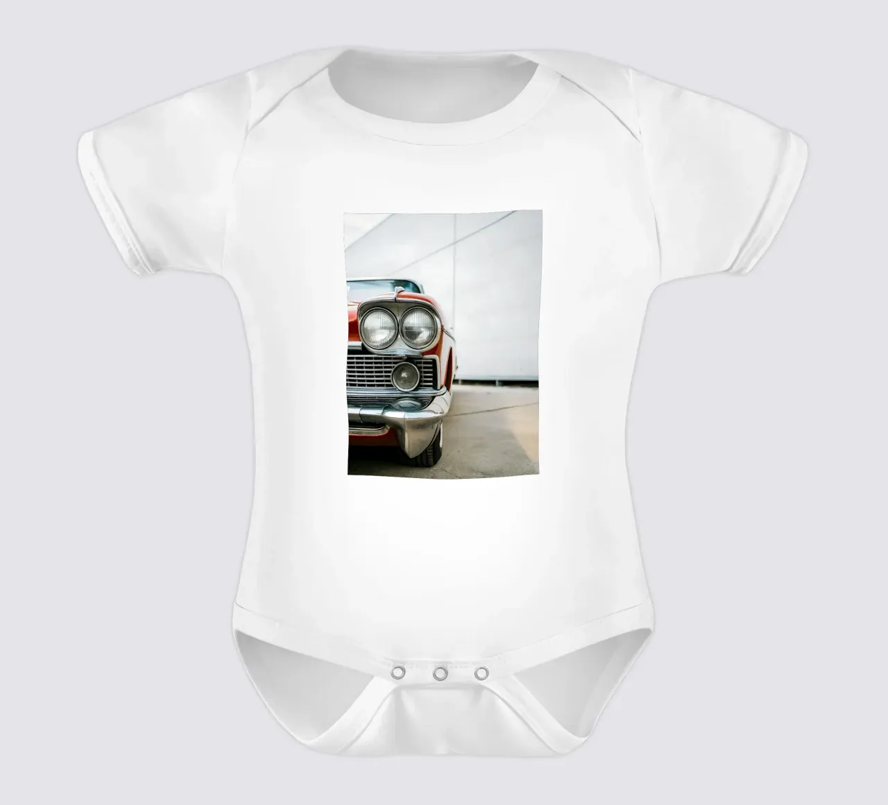 Auto d'epoca body neonato maniche corte da CAR EDITION