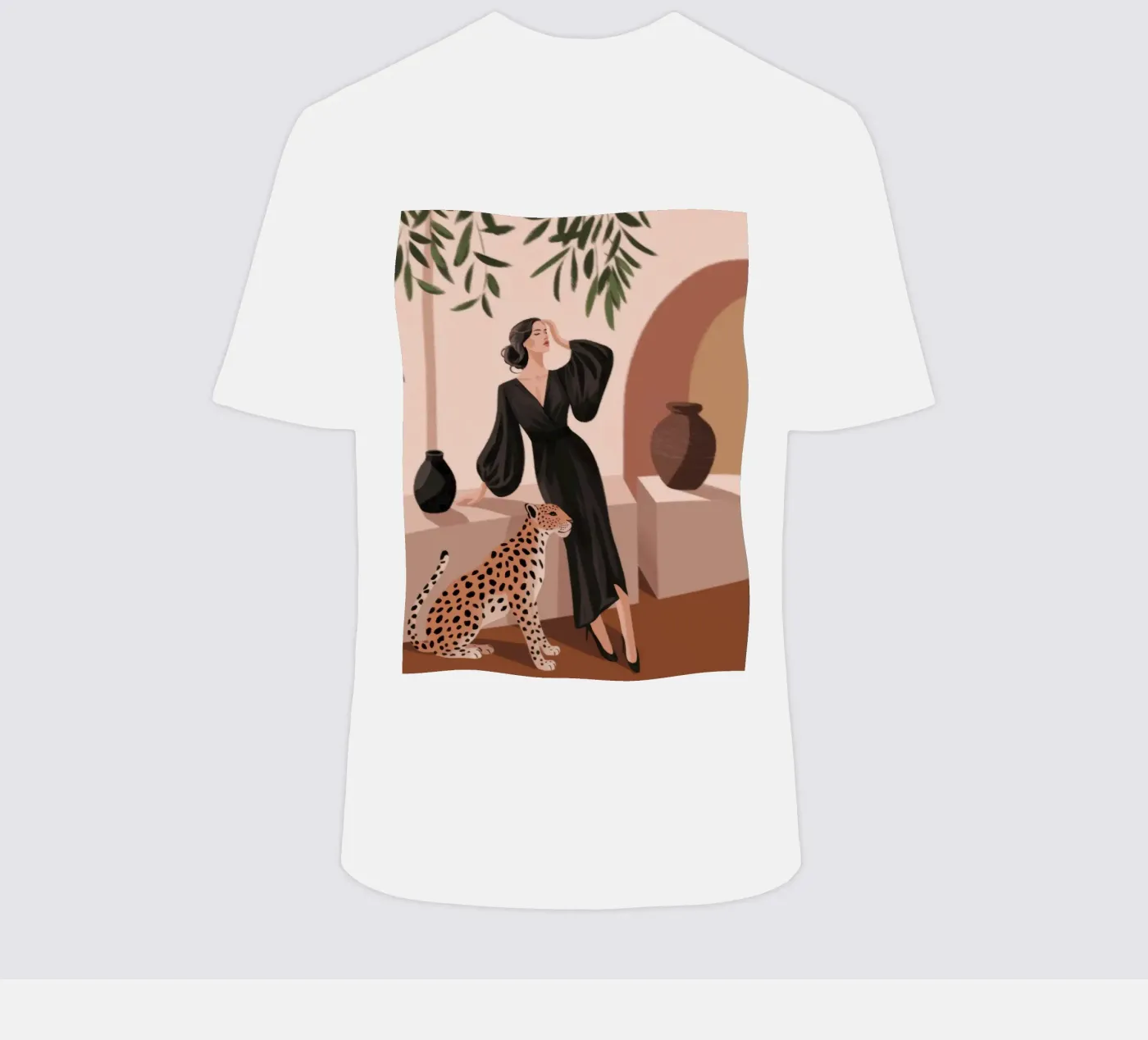 Sinfonia Leopard Grace t-shirt da Atelier Tiga