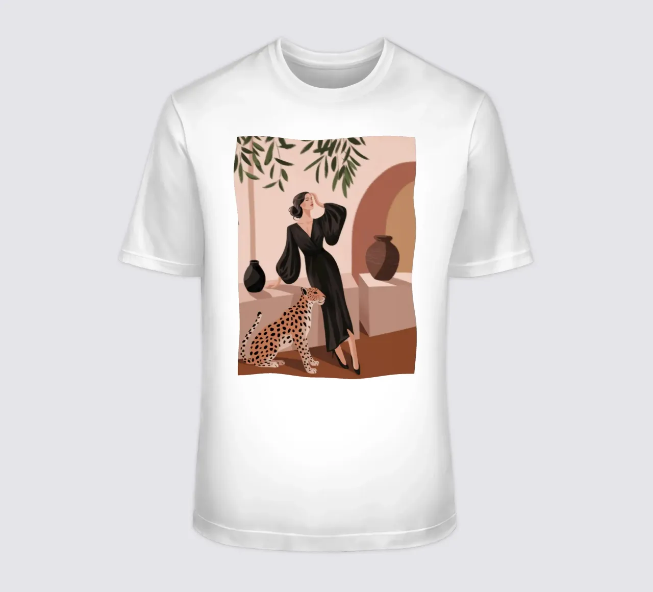Sinfonia Leopard Grace t-shirt da Atelier Tiga