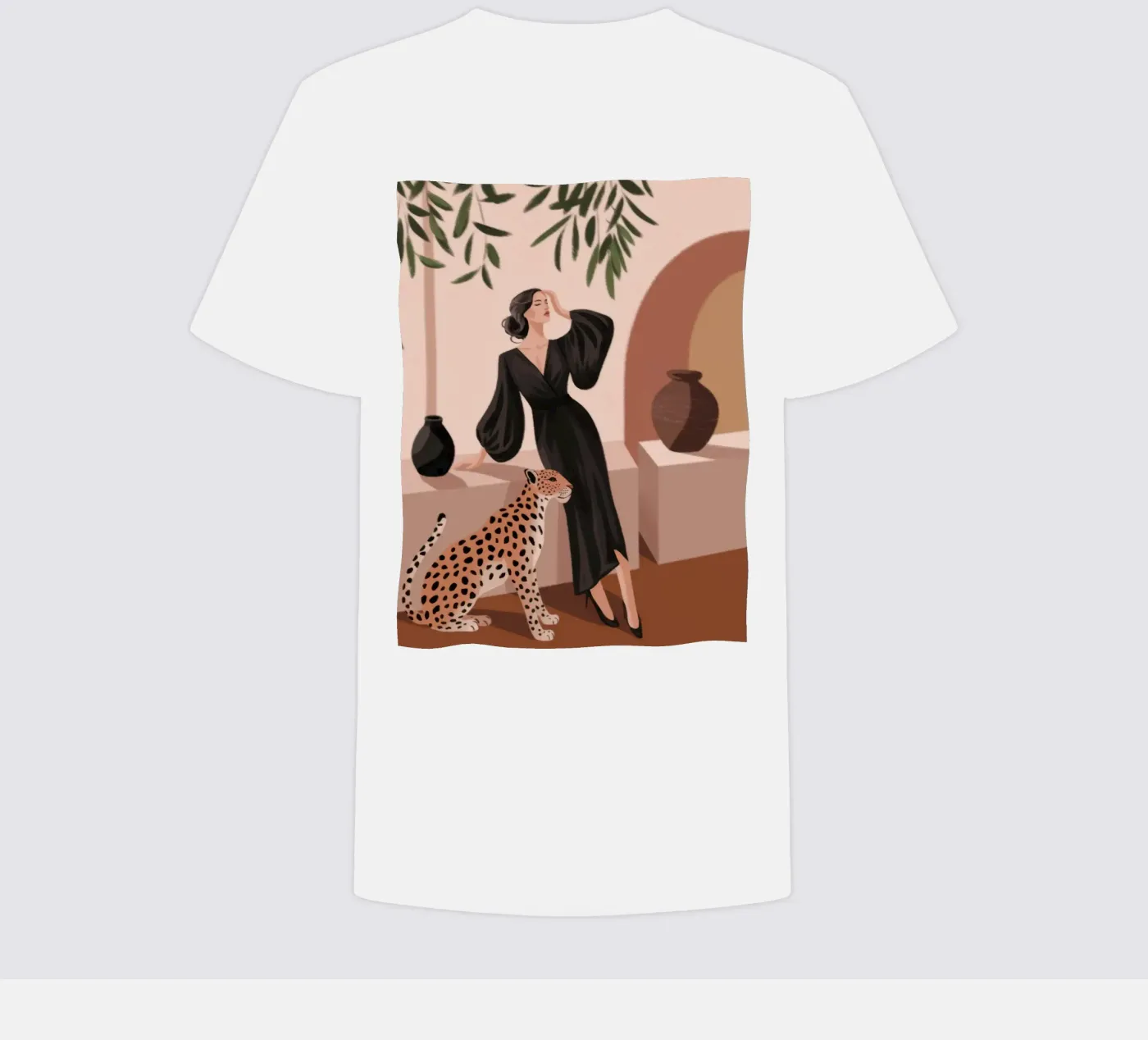 Luipaard Genade Symfonie kinder t-shirt van Atelier Tiga