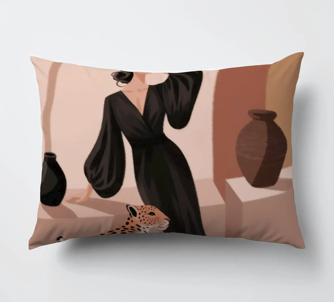 Sinfonia Leopard Grace cuscino da Atelier Tiga