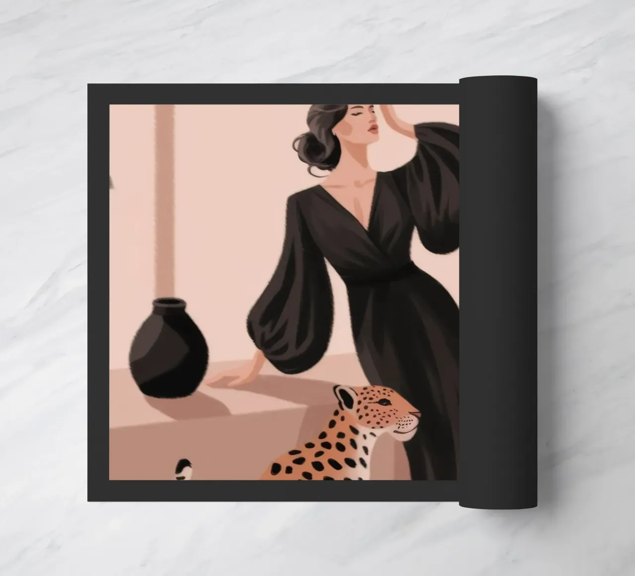 Sinfonia Leopard Grace zerbino da Atelier Tiga