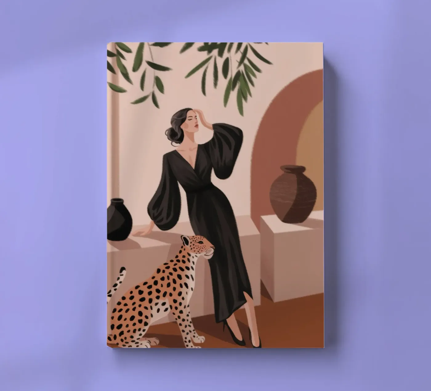 Sinfonia Leopard Grace quaderno da Atelier Tiga