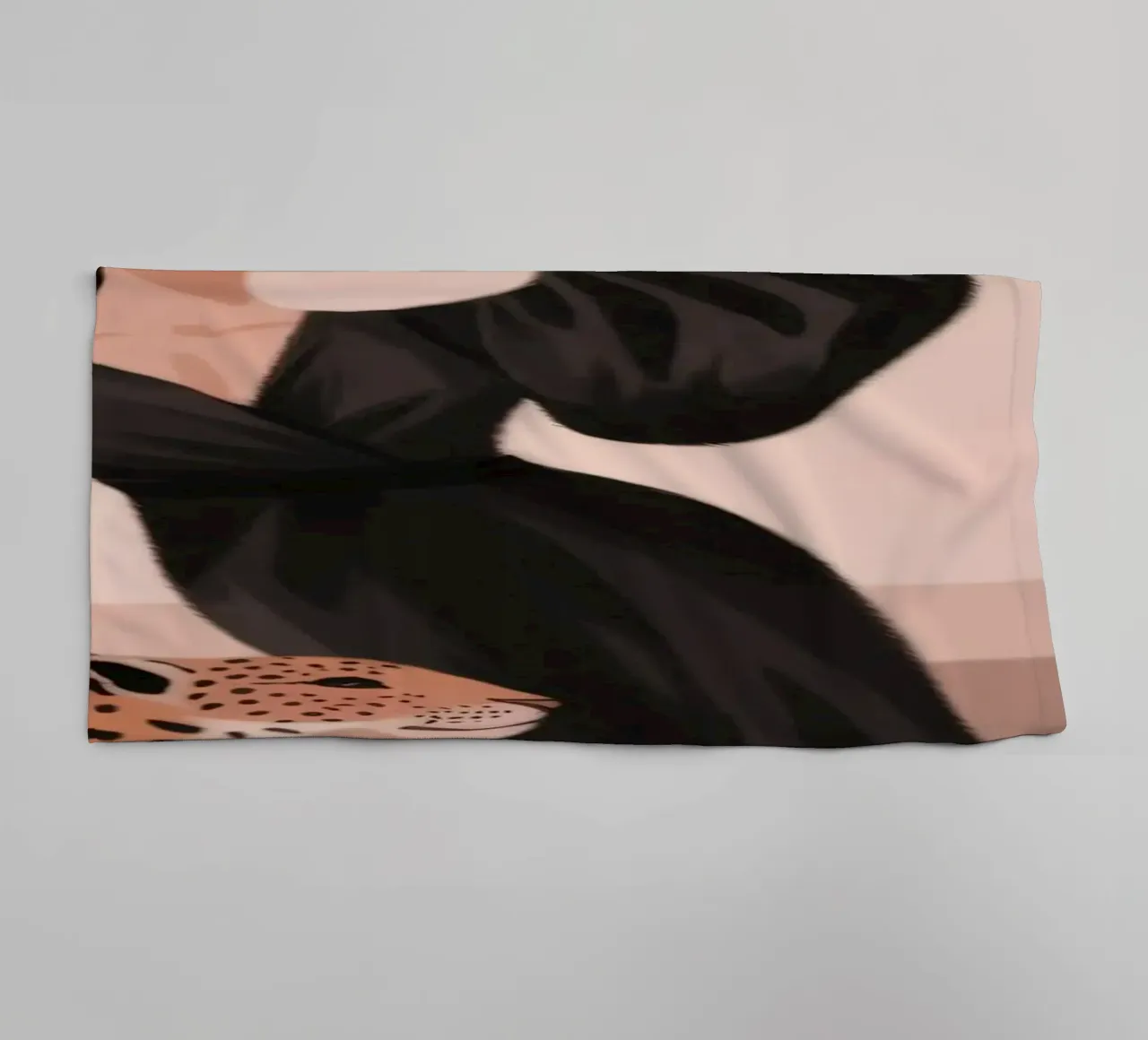 Leopard Grace Symphony towel by Atelier Tiga