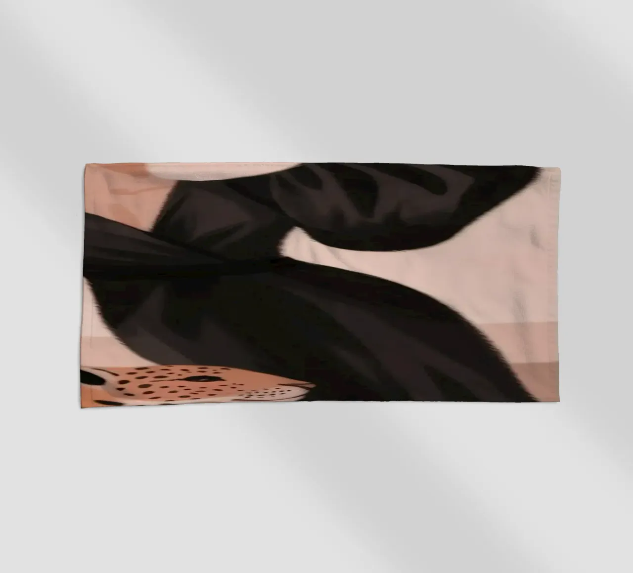 Leopard Grace Symphony serviette de plage de Atelier Tiga