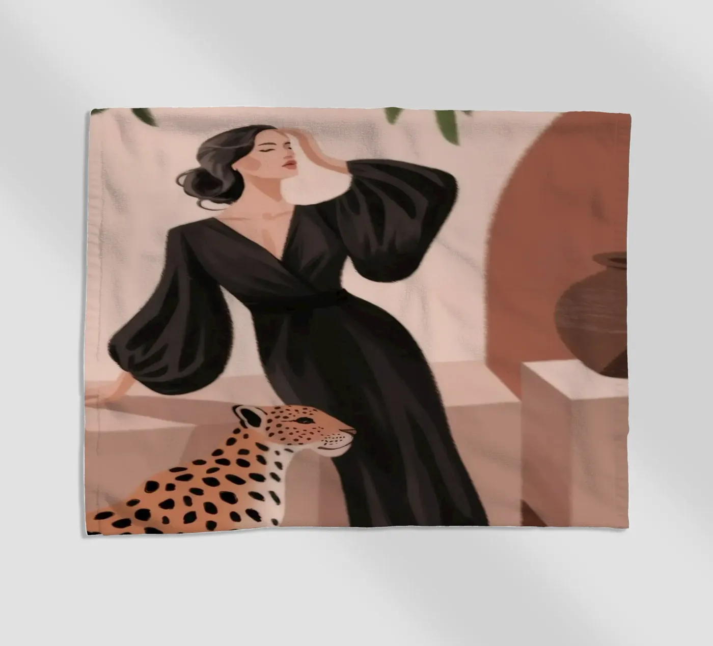 Sinfonia Leopard Grace telo mare da Atelier Tiga