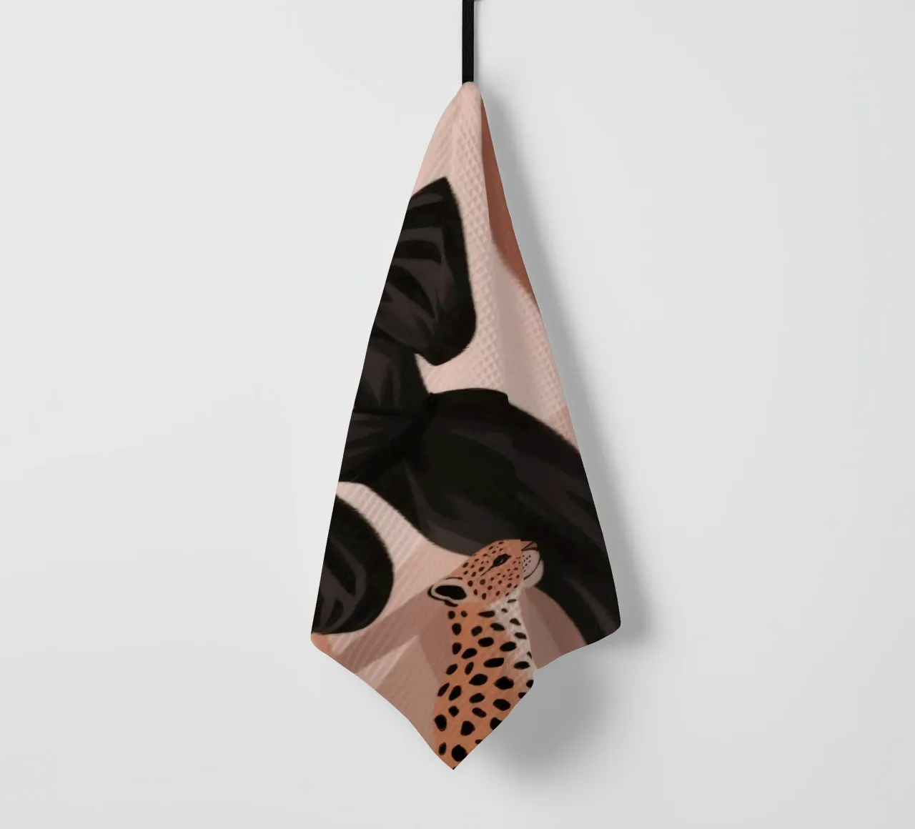 Leopard Grace Symphony Geschirrtuch von Atelier Tiga