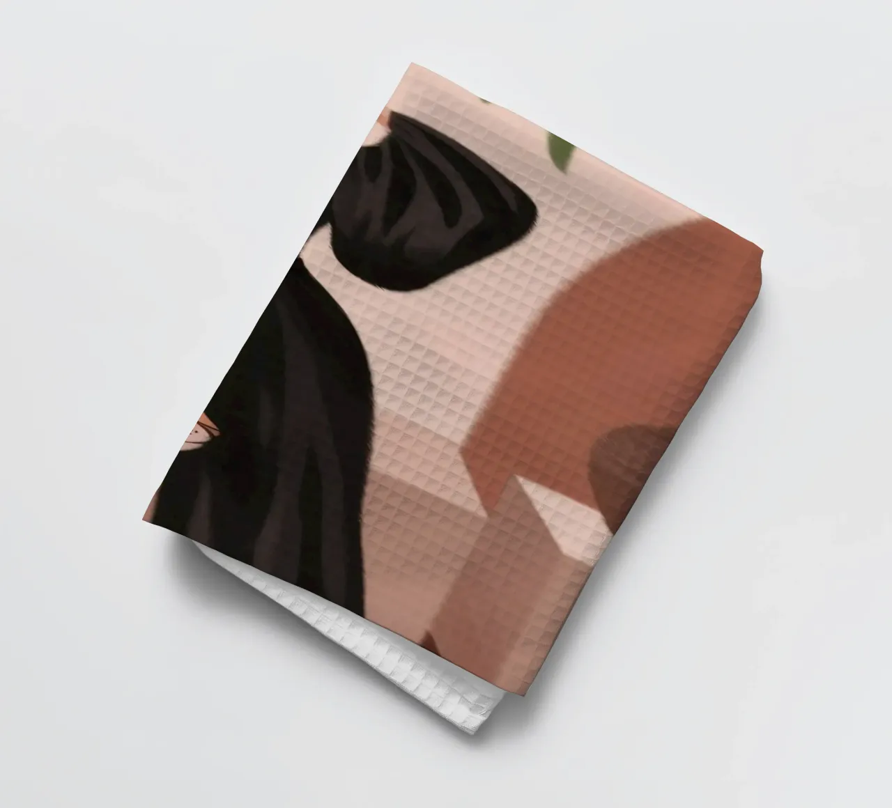 Leopard Grace Symphony Geschirrtuch von Atelier Tiga