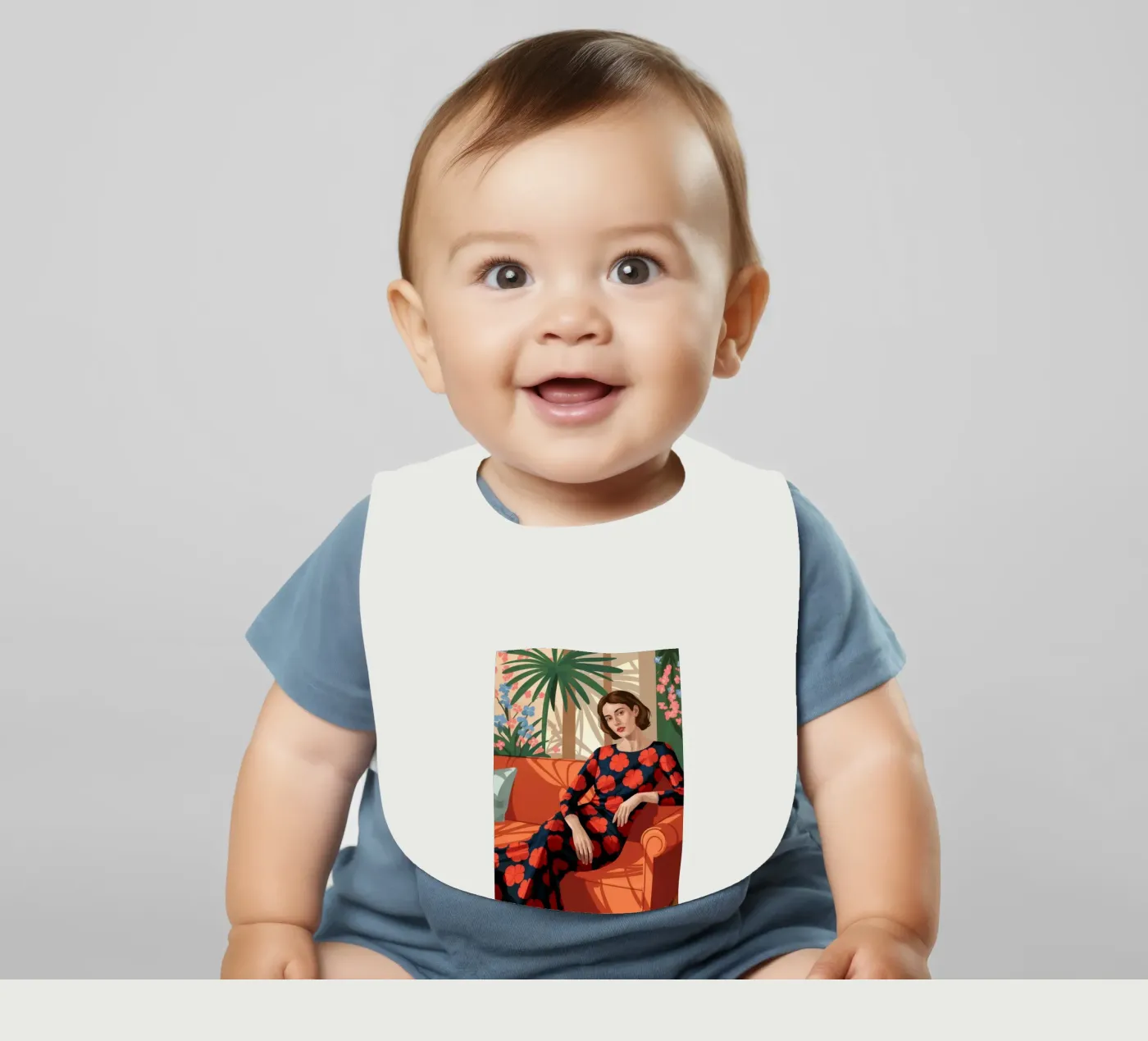 Tropical Elegance bavaglino da Atelier Tiga