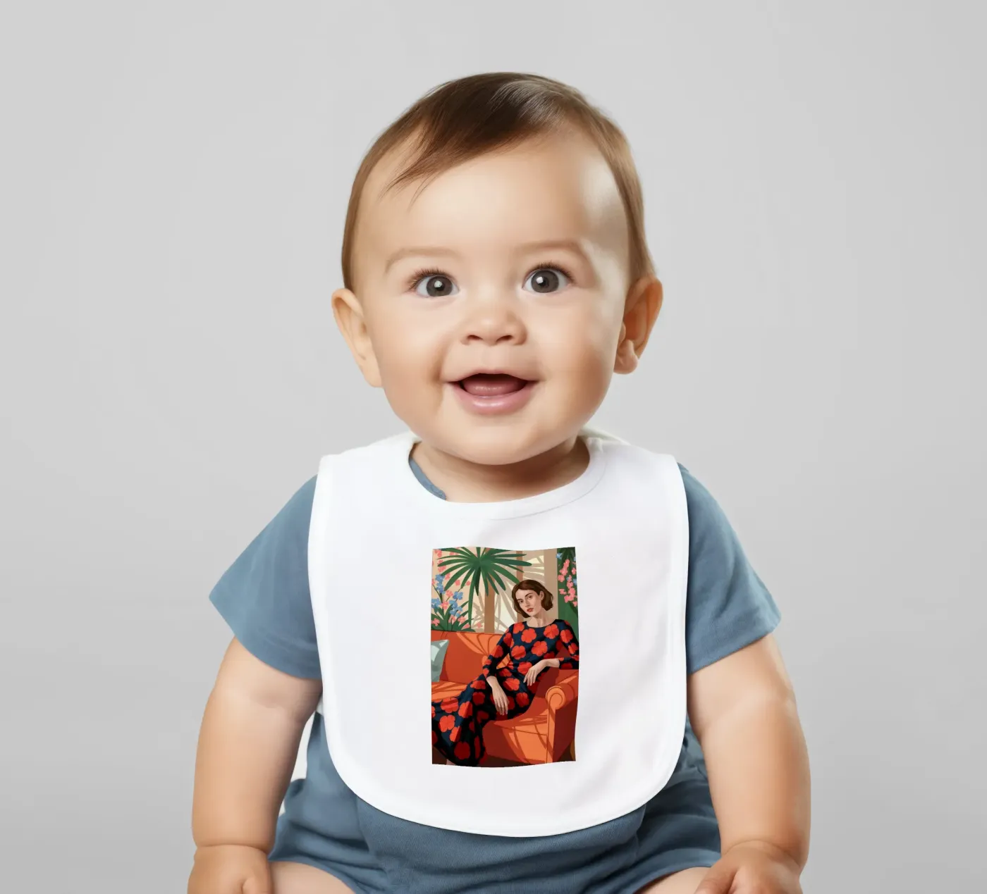 Tropical Elegance bavaglino da Atelier Tiga