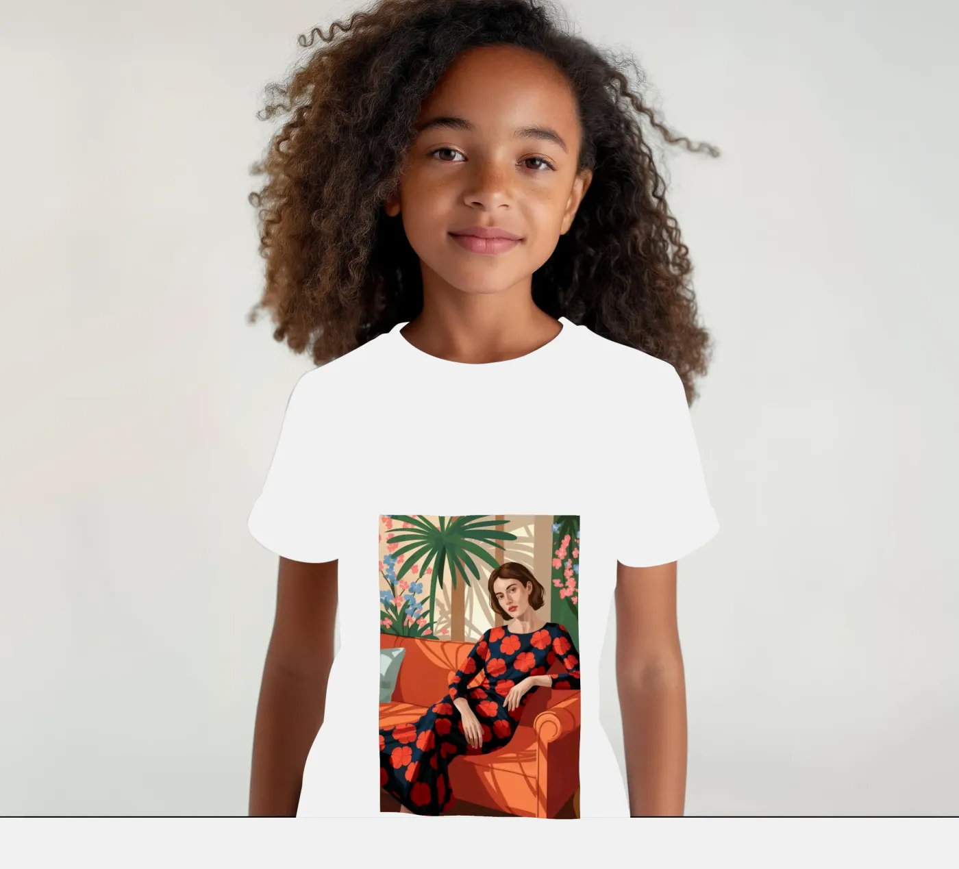 Eleganza tropicale t-shirt bambini da Atelier Tiga