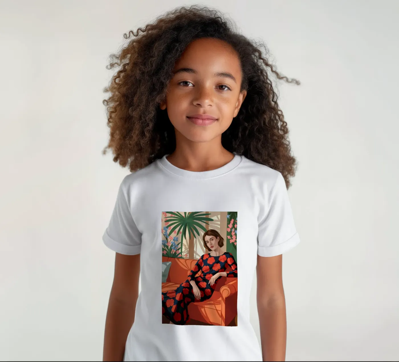 Eleganza tropicale t-shirt bambini da Atelier Tiga
