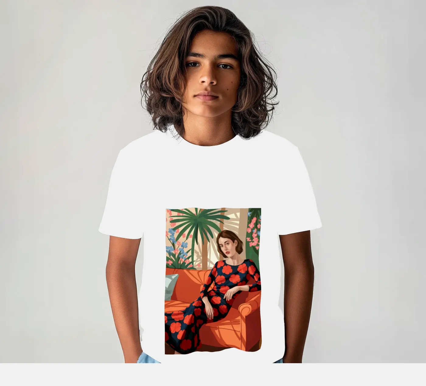 Eleganza tropicale t-shirt bambini da Atelier Tiga