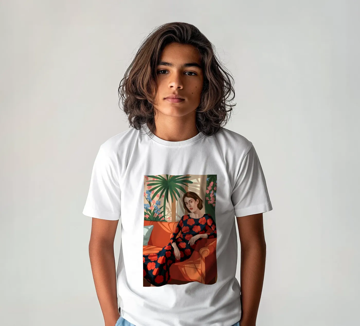 Eleganza tropicale t-shirt bambini da Atelier Tiga