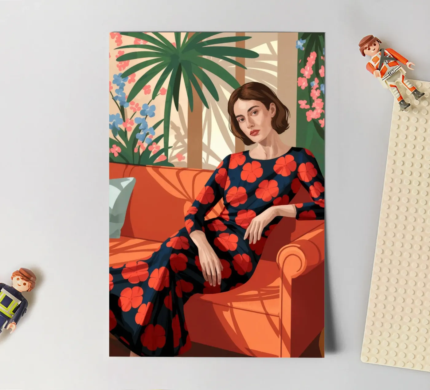 Tropical Elegance sticker sheet by Atelier Tiga