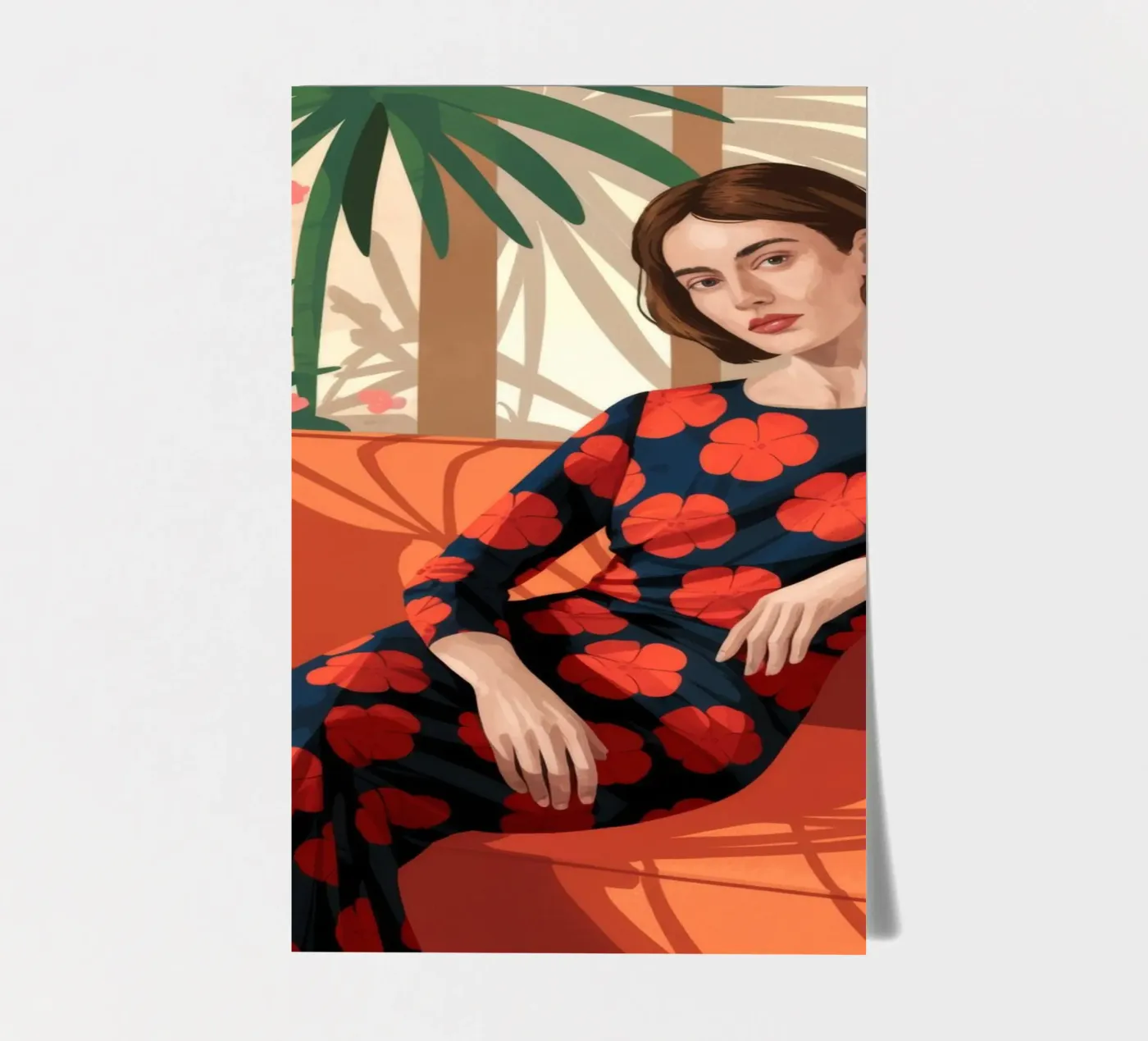 Tropical Elegance sticker sheet by Atelier Tiga