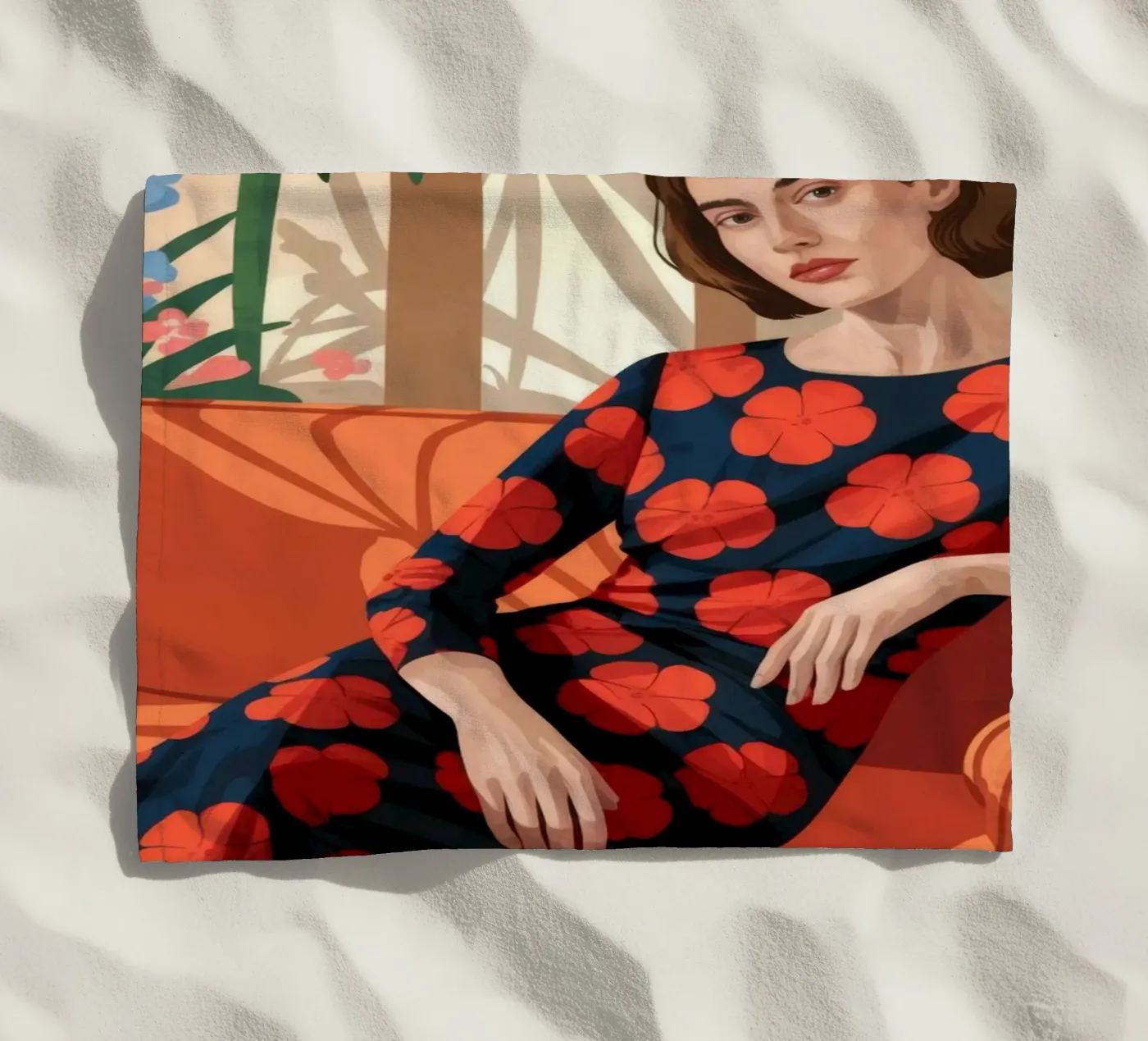 Tropical Elegance telo mare da Atelier Tiga