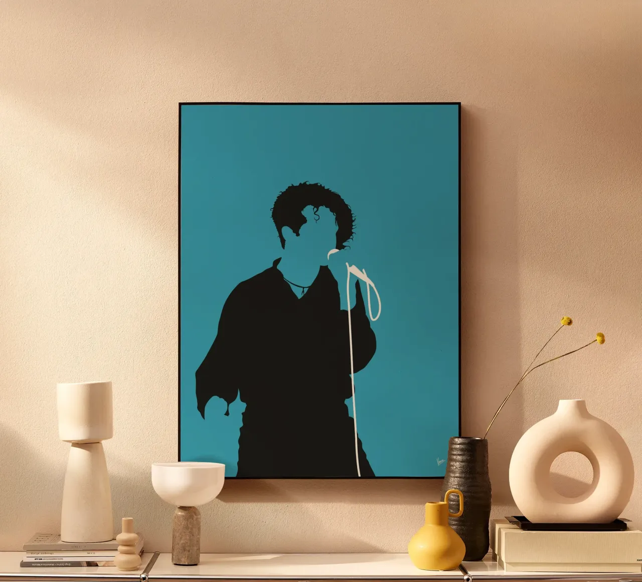 No165 SIMPLY RED plexiglass da Iconic Rockstars