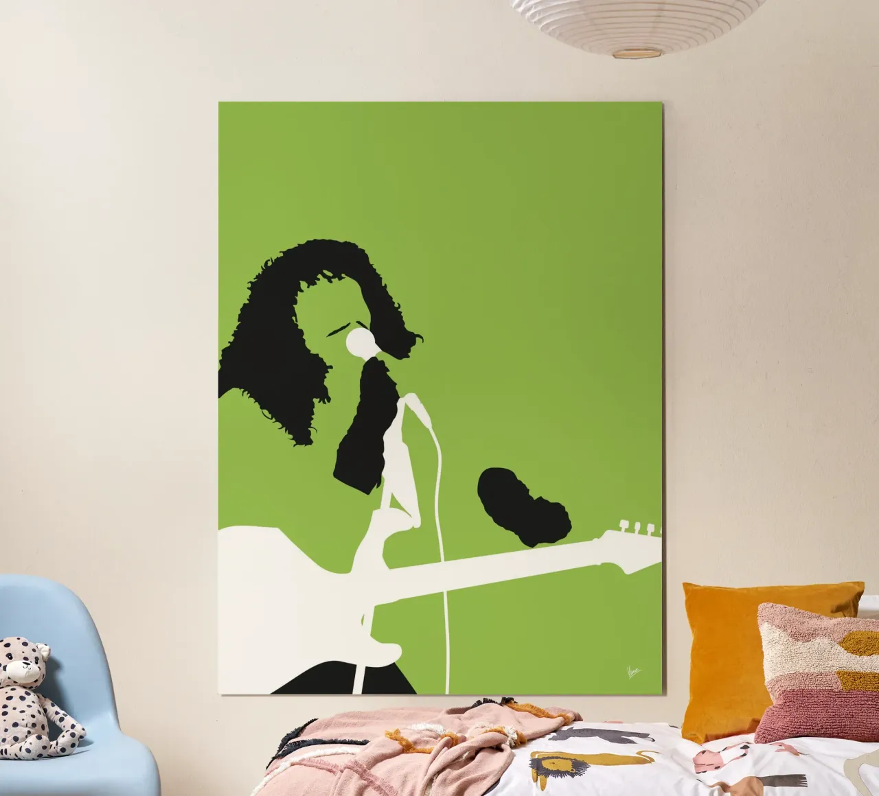 No166 Rick James carta hahnemühle da Iconic Rockstars