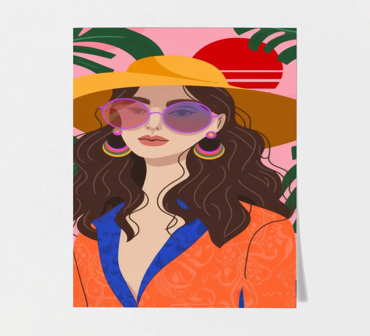 Vibrant Summer Style sticker sheet by Atelier Tiga