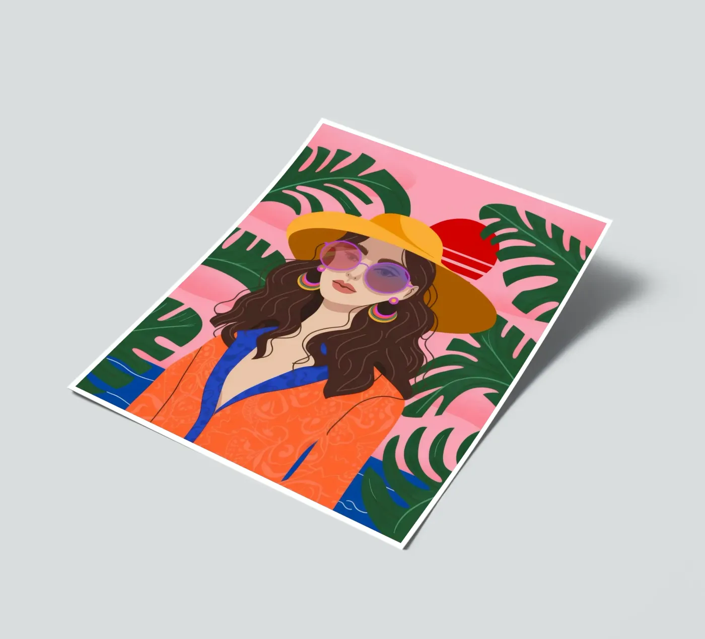 Vibrant Summer Style sticker sheet by Atelier Tiga