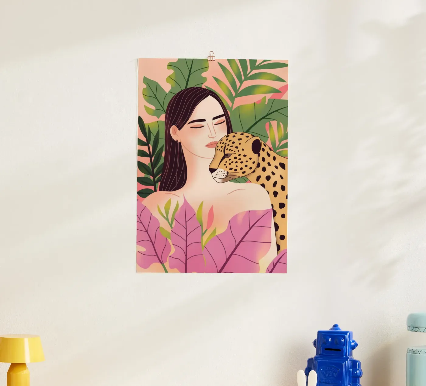 Compagnia nella giungla poster da Atelier Tiga
