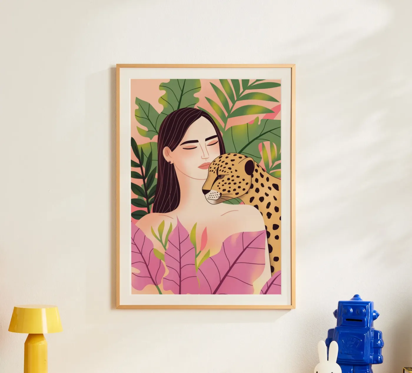Compagnia nella giungla poster da Atelier Tiga