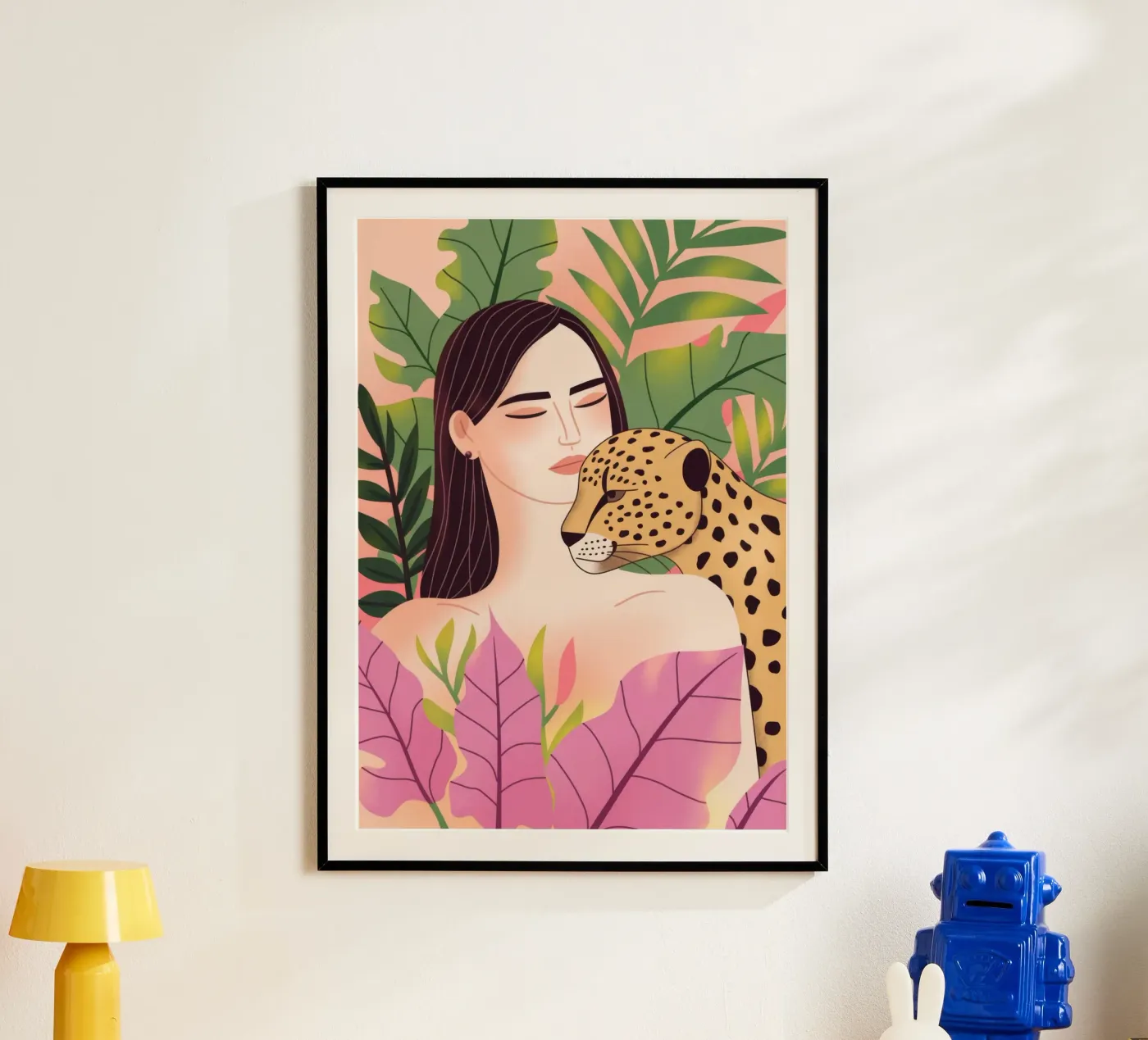 Compagnia nella giungla poster da Atelier Tiga