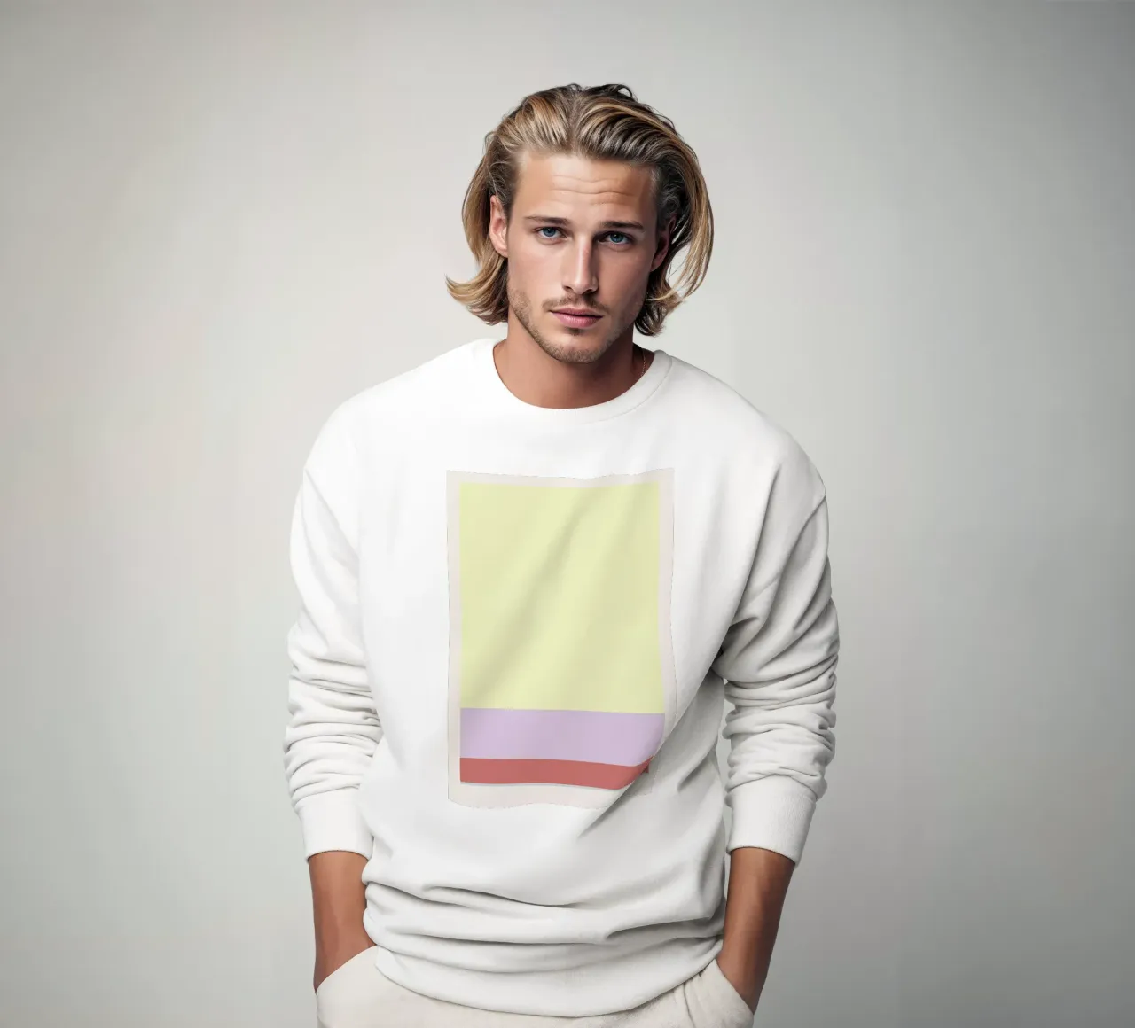 Stripe Light 3 Sweatshirt von 170QM