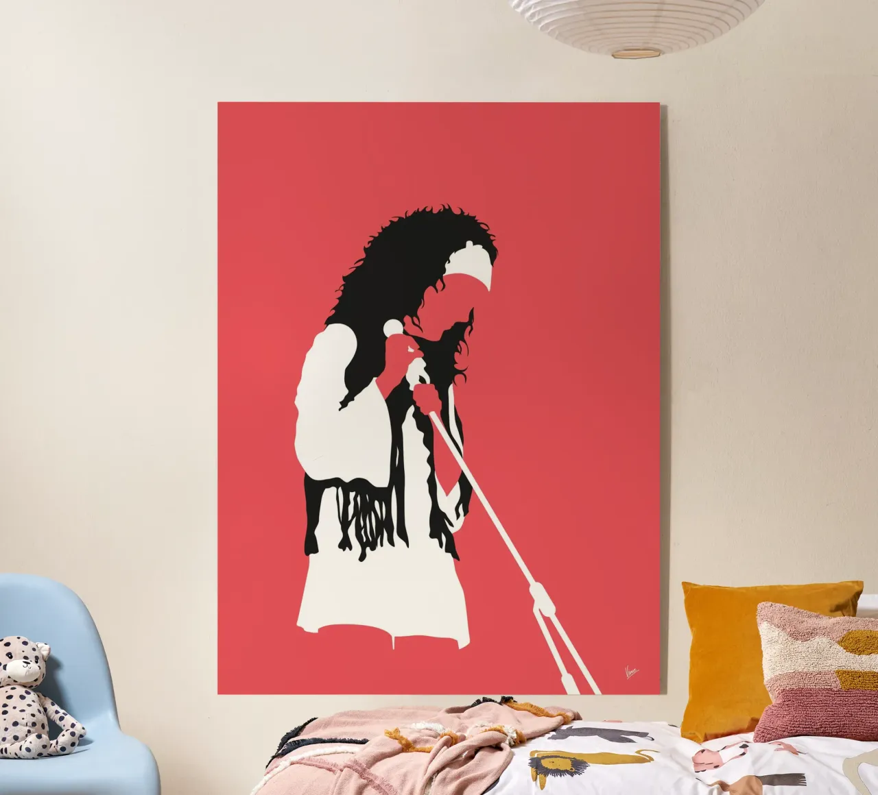 No172 Jefferson Airplane acrylic glass by Iconic Rockstars