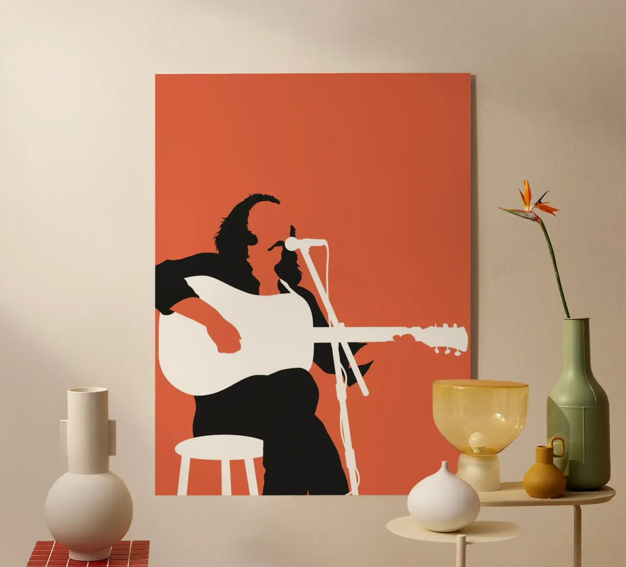 No173 Crosby Stills and Nash plexiglass da Iconic Rockstars