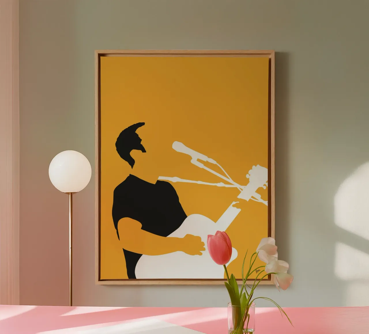 No174 Jack Johnson tela da Iconic Rockstars