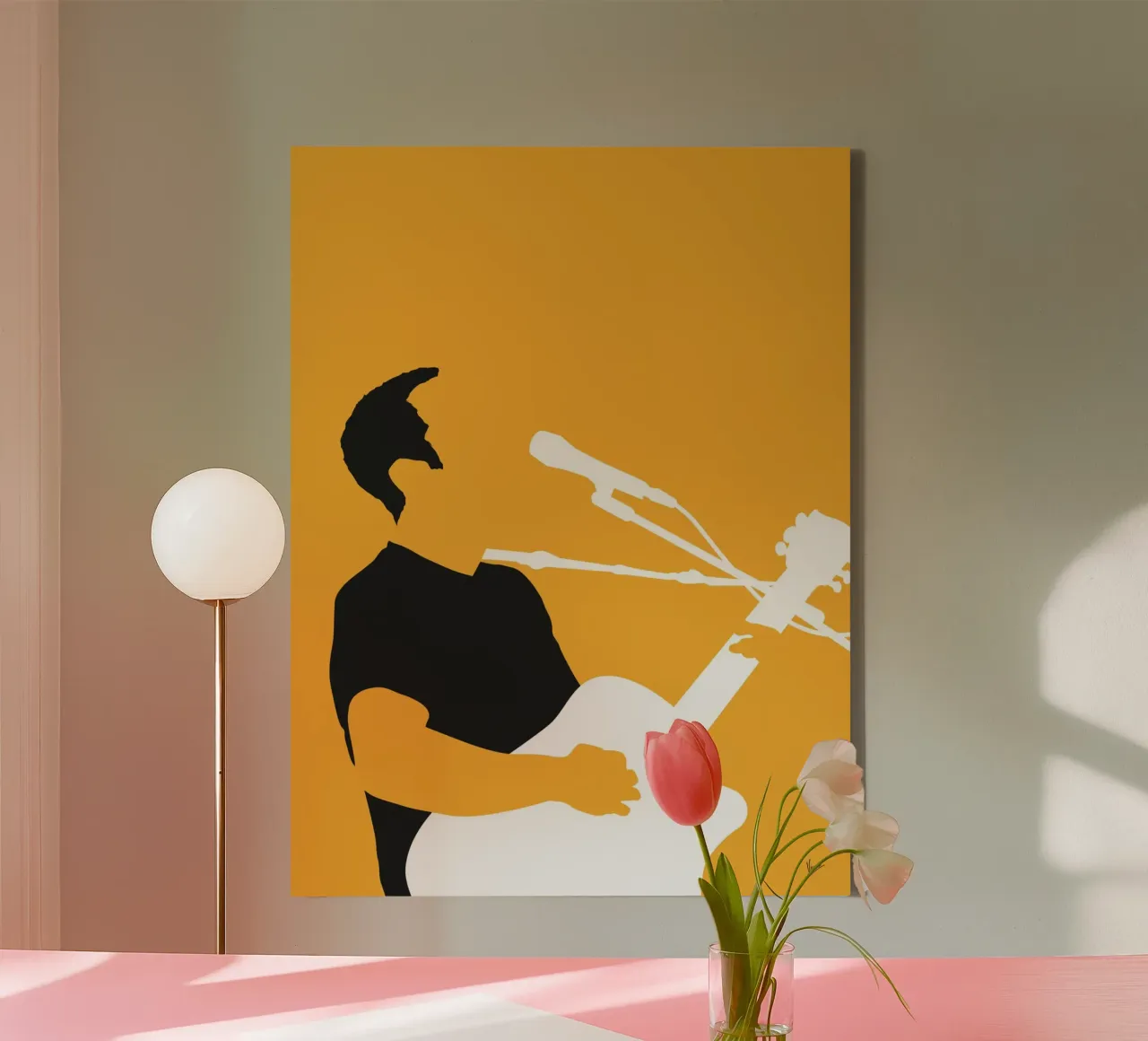 No174 Jack Johnson tela da Iconic Rockstars