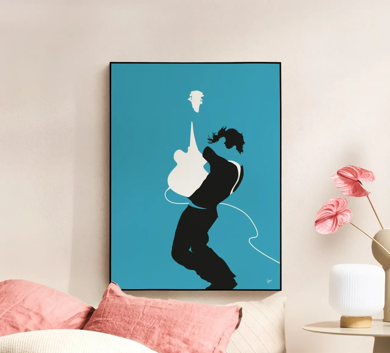 No175 BRYAN ADAMS plexiglass da Iconic Rockstars