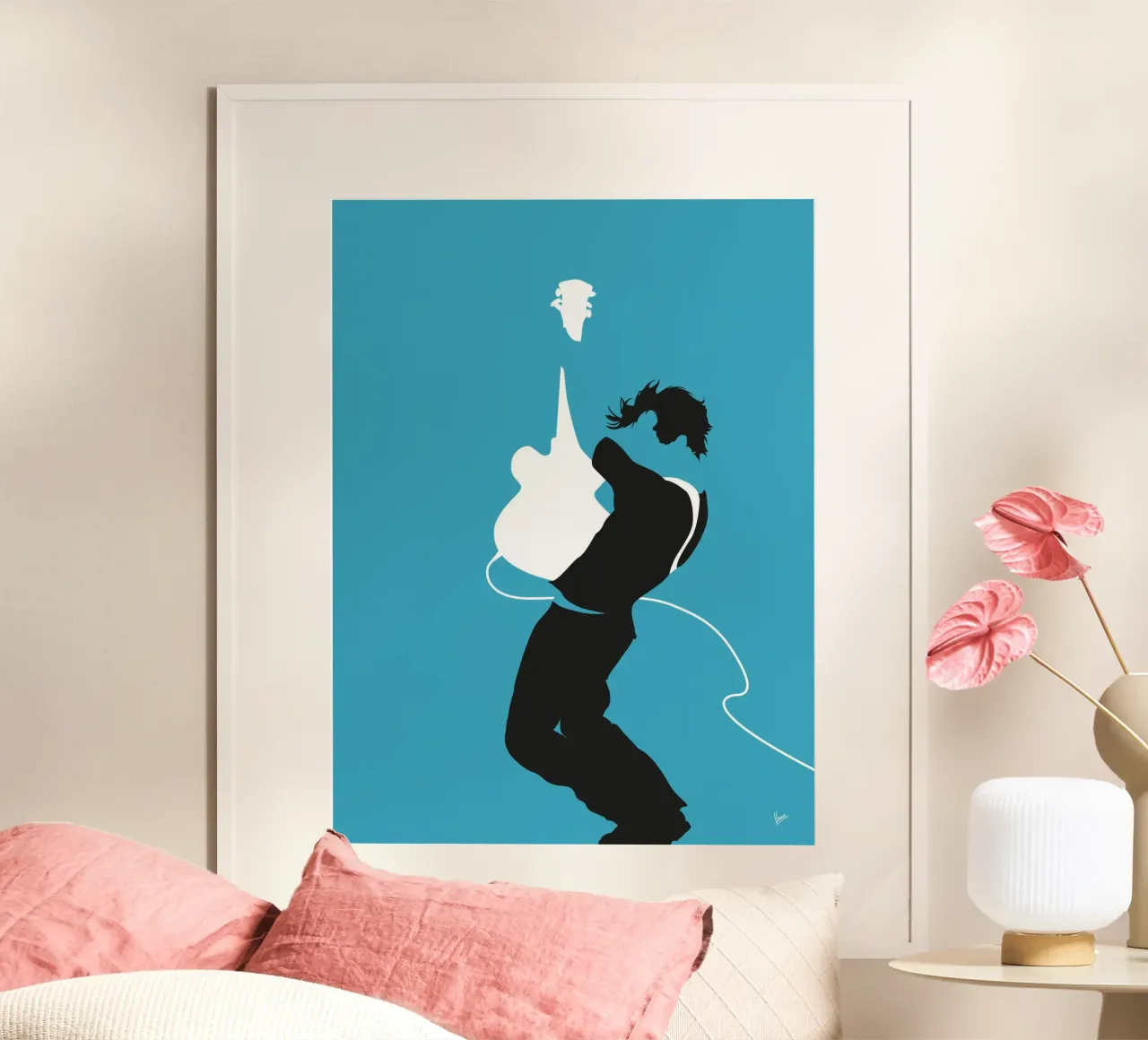 No175 BRYAN ADAMS poster da Iconic Rockstars