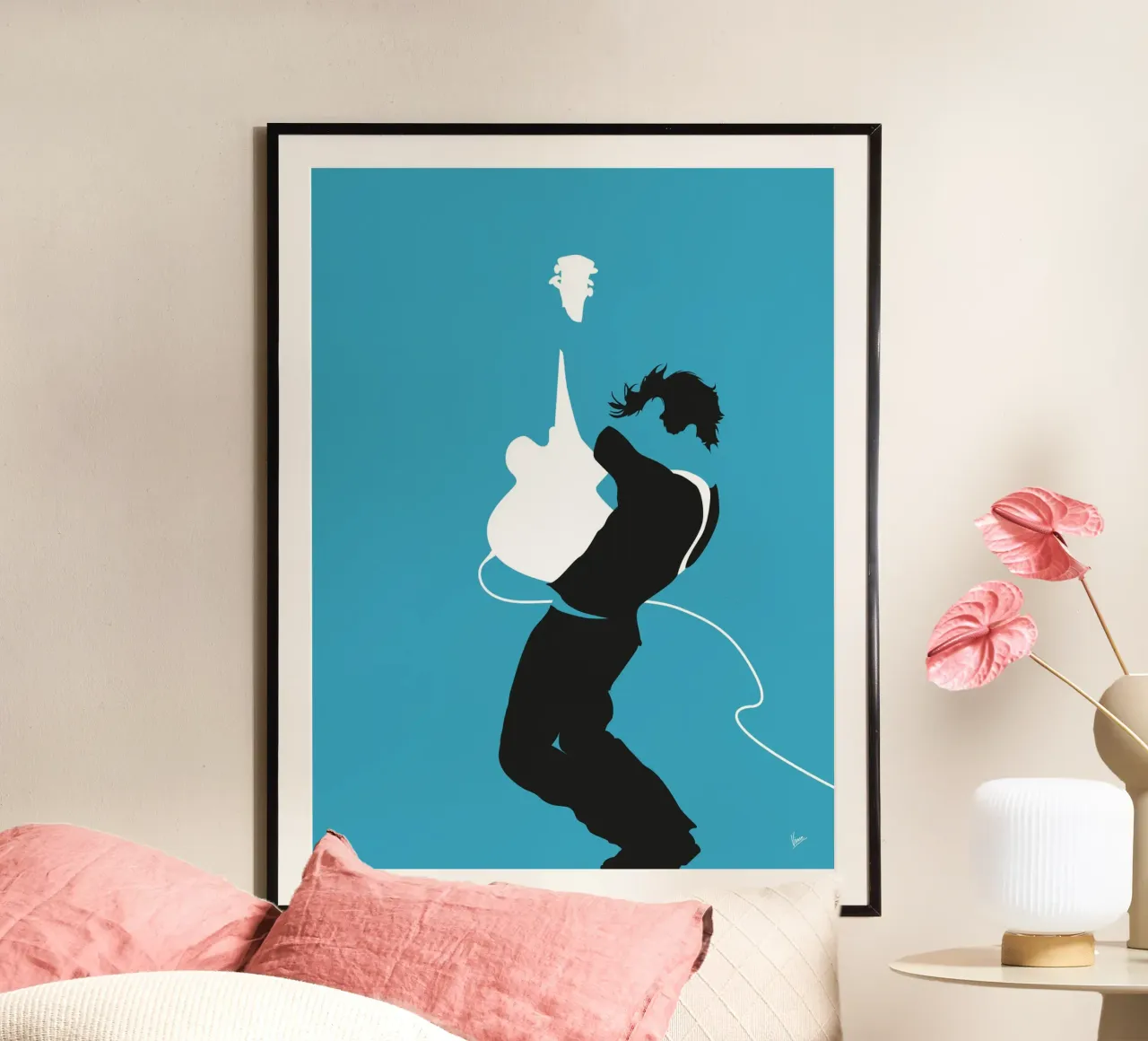 No175 BRYAN ADAMS poster da Iconic Rockstars