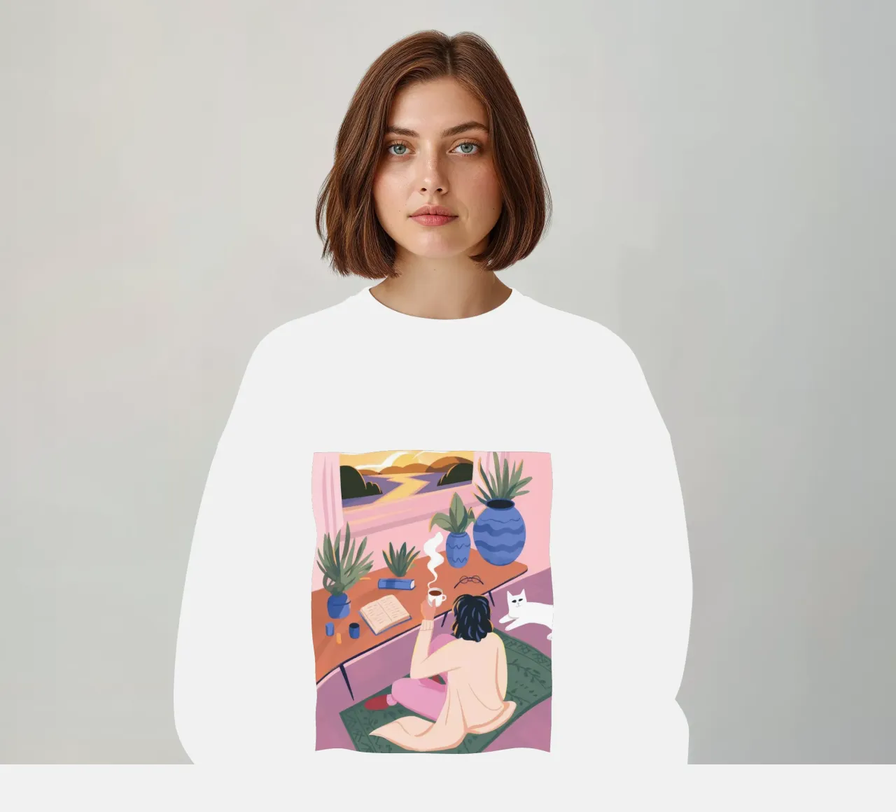 Creative Solitude felpa da Atelier Tiga