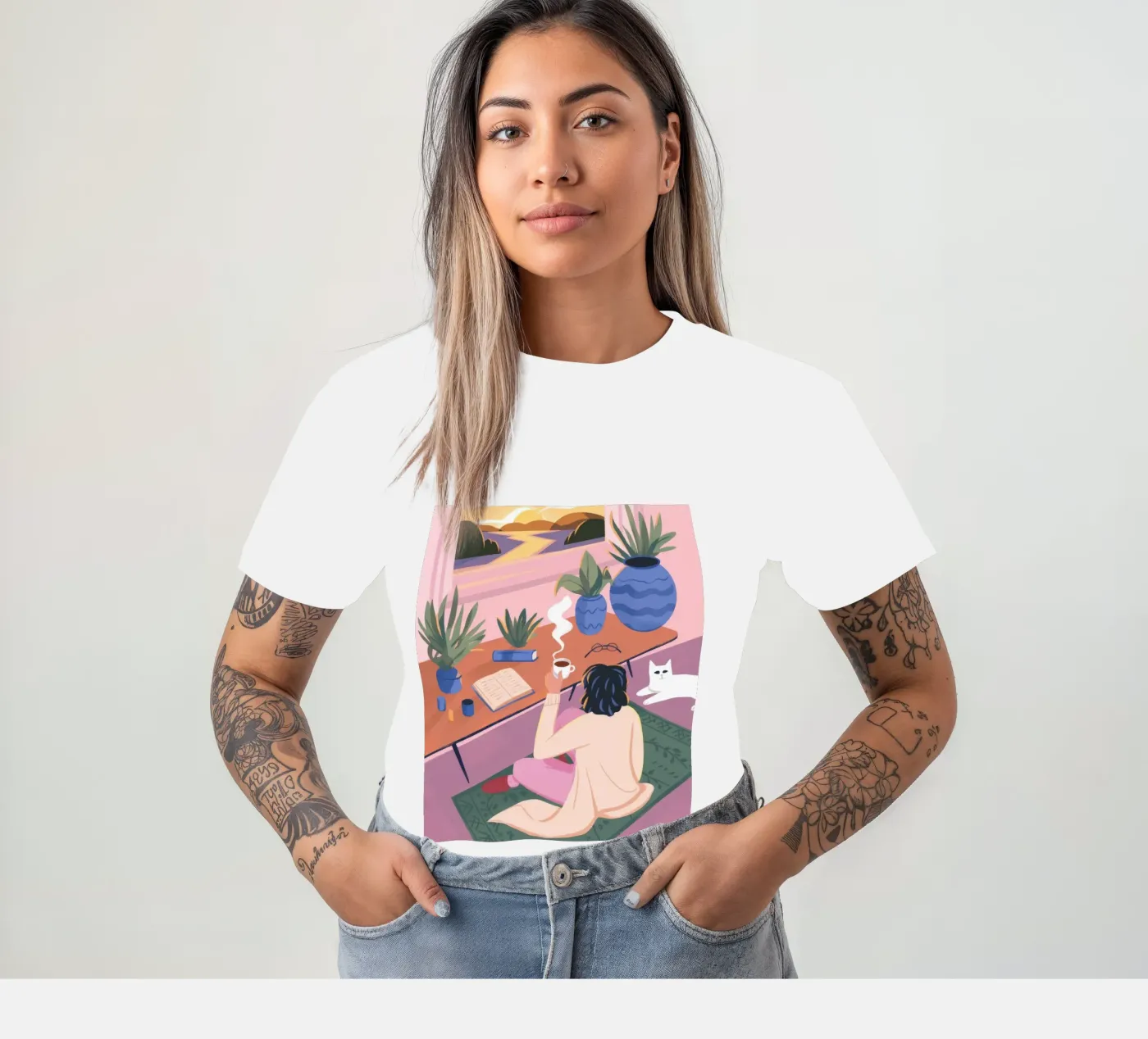 Solitudine creativa t-shirt da Atelier Tiga