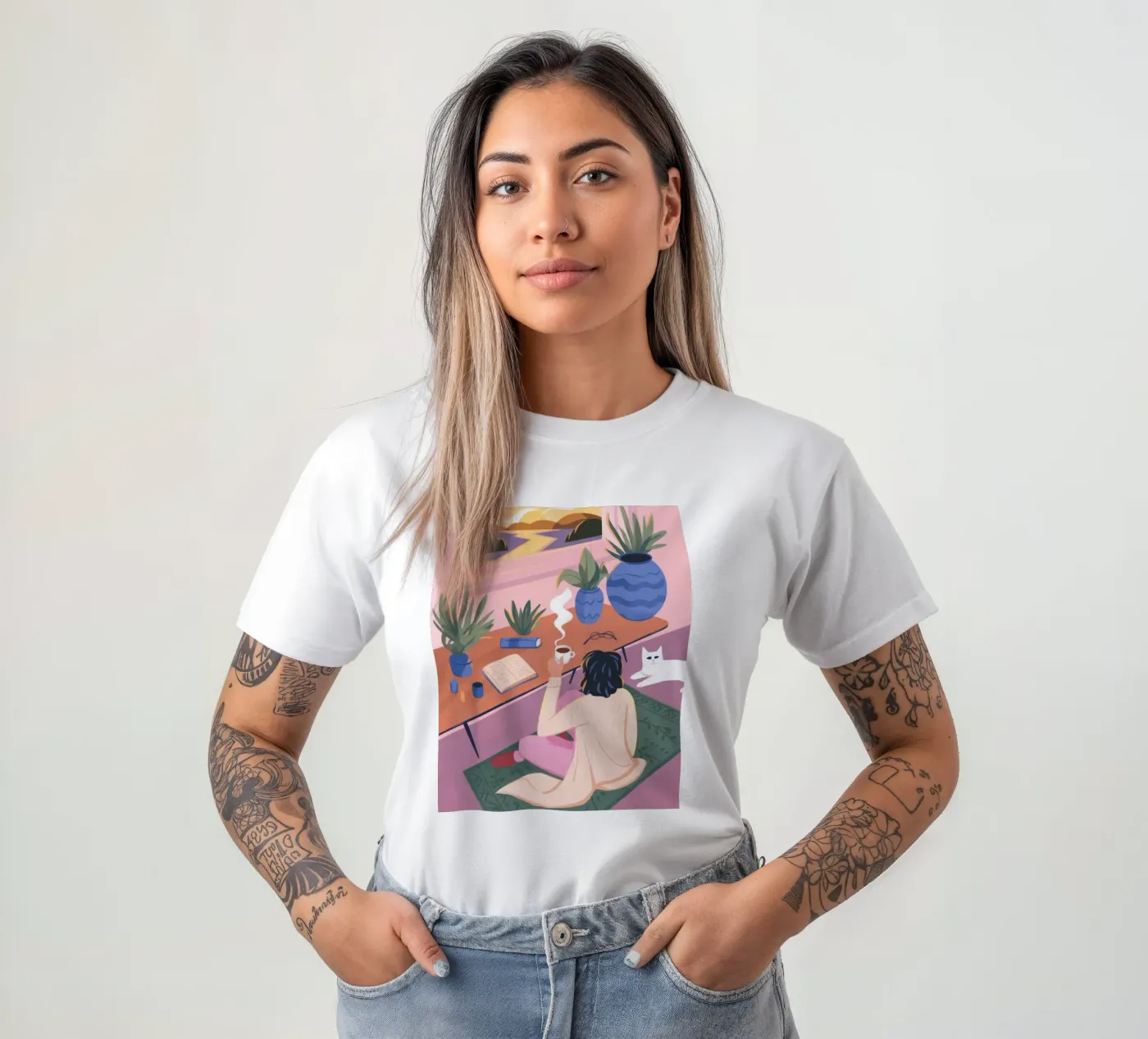 Solitudine creativa t-shirt da Atelier Tiga