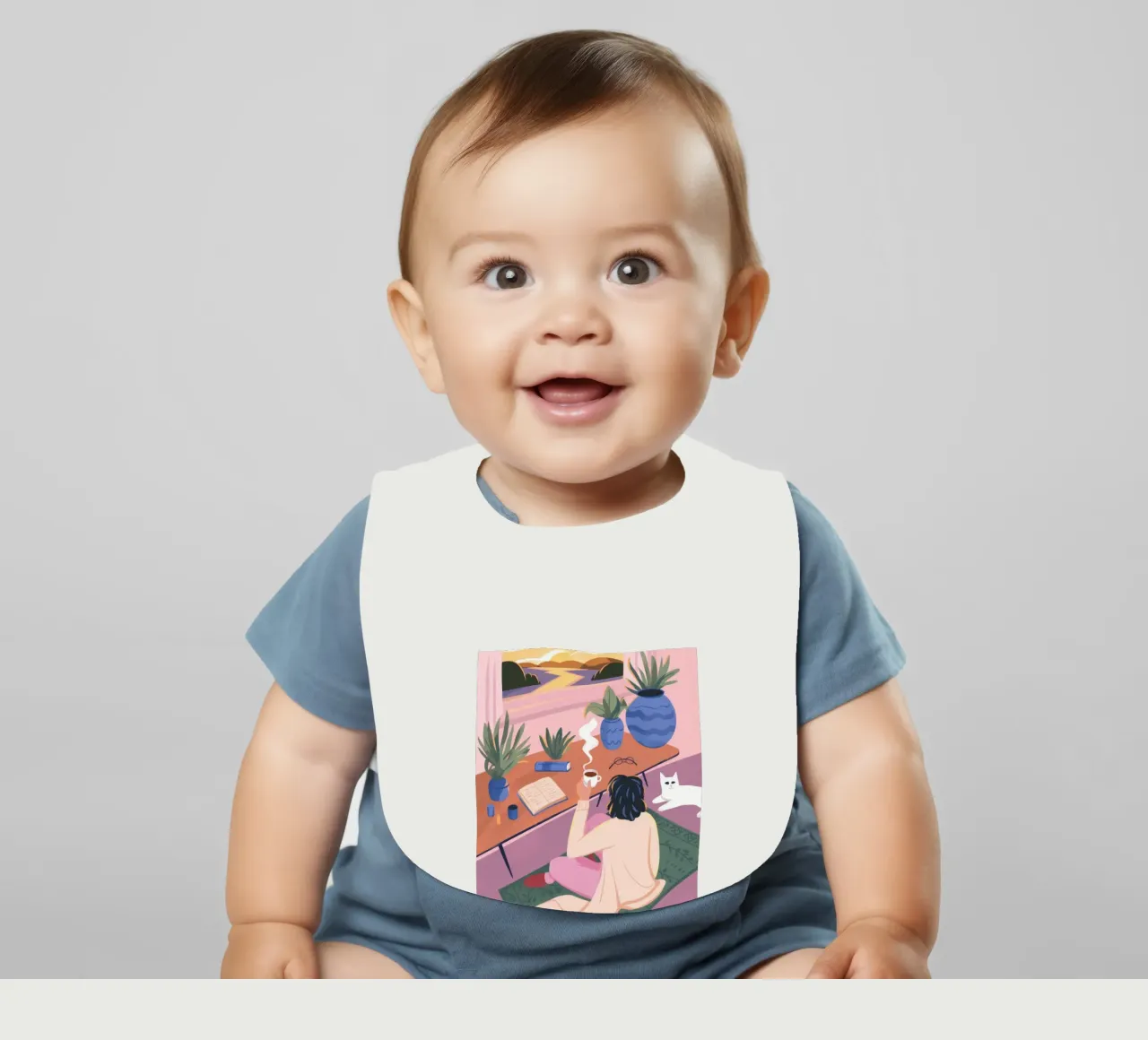 Solitude créative bavoir de Atelier Tiga